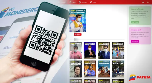 Sigue estos PASOS si ACEPTASTE un BONO y no te aparece en MONEDERO Patria. Sigue estos PASOS si ACEPTASTE un BONO y no te aparece en MONEDERO Patria.