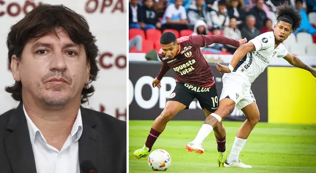 Jean Ferrari se pronunció tras derrota de Universitario ante Liga de Quito