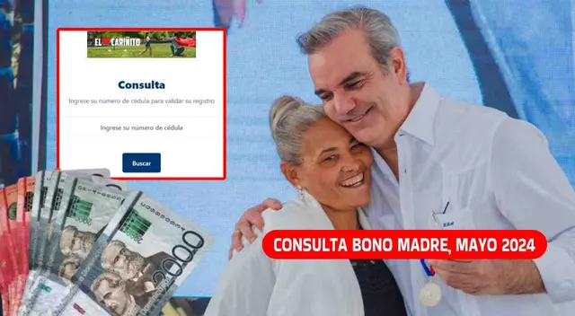 El Bono Madre 2024 en República Dominicana, ya comenzó a pagarse.
