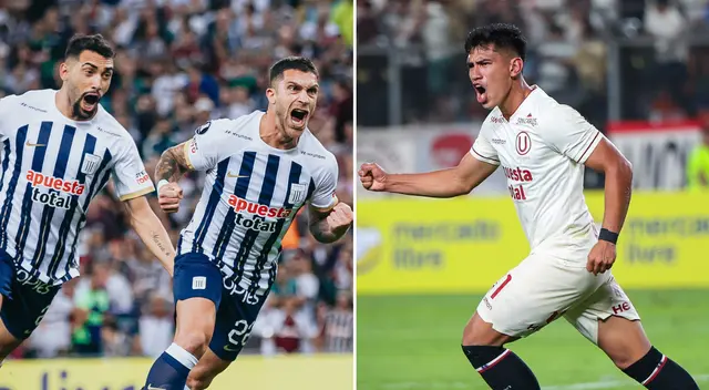 Alianza Lima y Universitario fueron los representantes peruanos en la Copa. Foto: Composición Líbero/Alianza Lima/Universitario