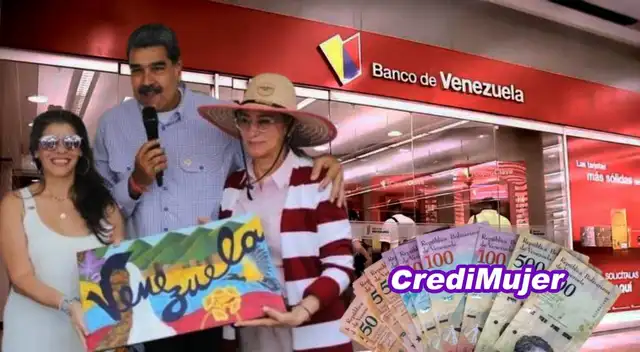 Miles de mujeres pueden acceder al Credimujer por el Banco de venezuela.