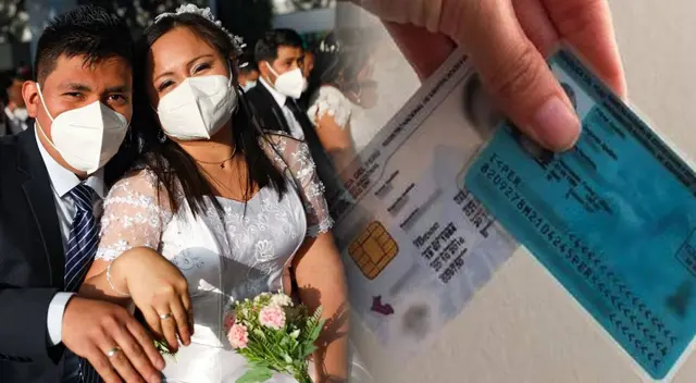 Pasos para cambiar el estado civil en tu DNI, según Reniec.