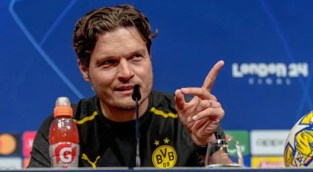 Edin Terzic quiere ganar su primer título con el Dortmund. Foto: BVB Edin Terzic quiere ganar su primer título con el Dortmund. Foto: BVB