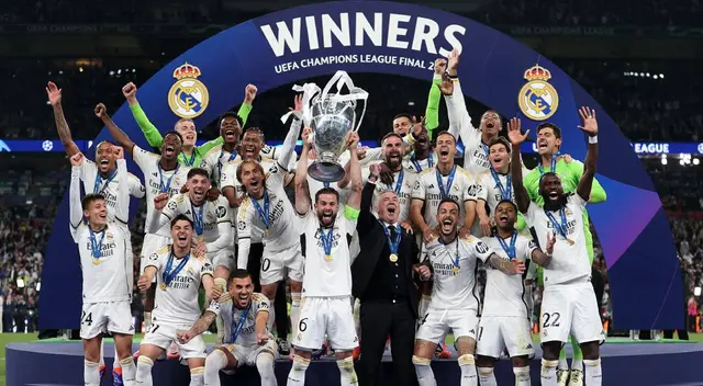 Real Madrid es el máximo campeón de la Champions League