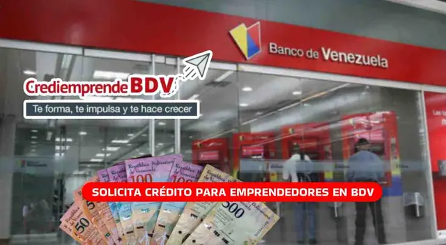 Conoce cómo solicitar un crédito para emprendedores en el Banco de Venezuela.