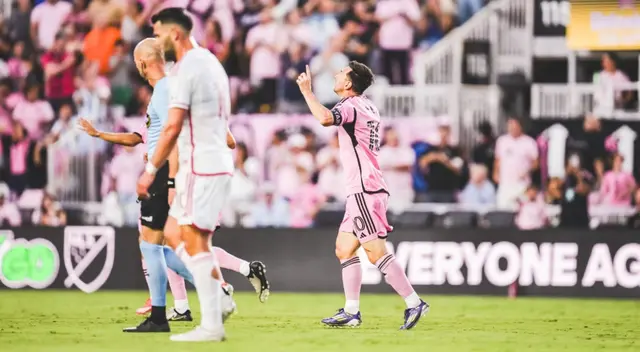Lionel Messi anotó un gol en el empate de Inter Miami Lionel Messi anotó un gol en el empate de Inter Miami