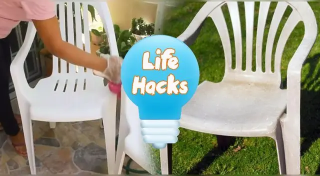 No botes tus sillas amarillentas de plástico; con este truco casero volverán a recuperar el color blanco que lucían antes. No botes tus sillas amarillentas de plástico; con este truco casero volverán a recuperar el color blanco que lucían antes.