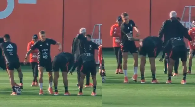 Sonne sacó su lado criollo y le jugó una broma a Zambrano en los entrenamientos. Sonne sacó su lado criollo y le jugó una broma a Zambrano en los entrenamientos.