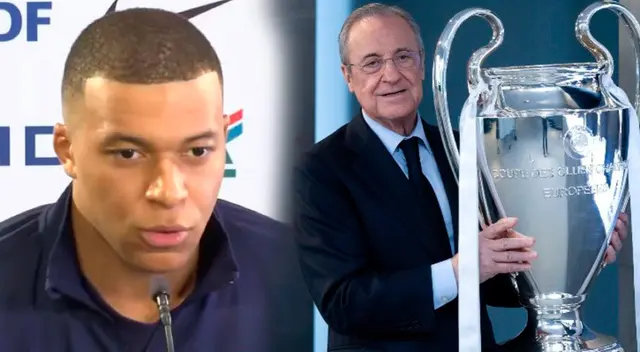 Kylian Mbappé se refirió al presidente de Real Madrid, Florentino Pérez. Kylian Mbappé se refirió al presidente de Real Madrid, Florentino Pérez.