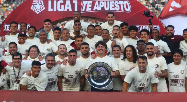 Universitario, campeón del Torneo Apertura 2024 Universitario, campeón del Torneo Apertura 2024