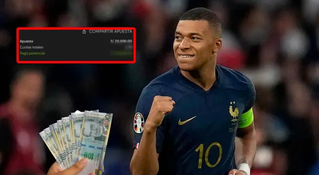 Peruano apostó 20 mil soles a dos partidos y podría ganar billetón.