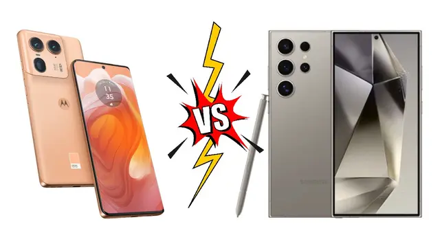 Conoce las diferencias y similitudes en características del Motorola Edge 50 ULTRA vs. Galaxy S24 ULTRA.