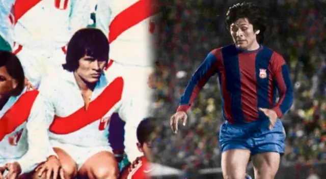Hugo Sotil dejó Barcelona para afrontar la Copa América 1975.