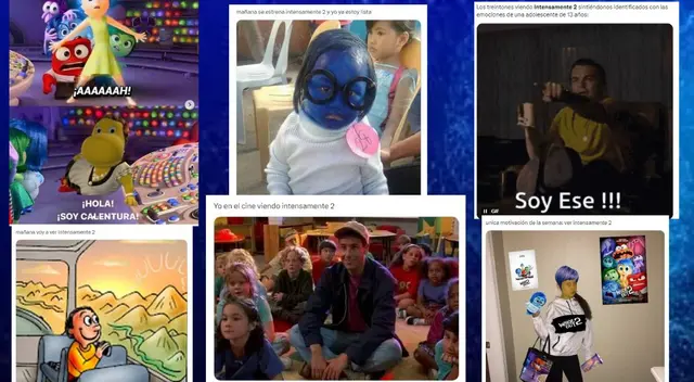 Mira los mejores memes tras el estreno de 'Intensamente 2'.