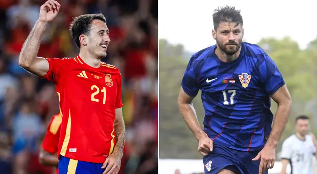 El último partido entre ambos fue triunfo para España en penales. Foto: Composición Líbero/España/Croacia