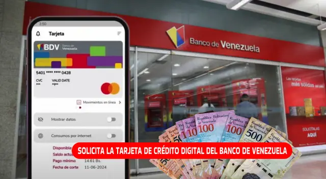 Conoce cómo solicitar la tarjeta de crédito digital del Banco de Venezuela. Conoce cómo solicitar la tarjeta de crédito digital del Banco de Venezuela.