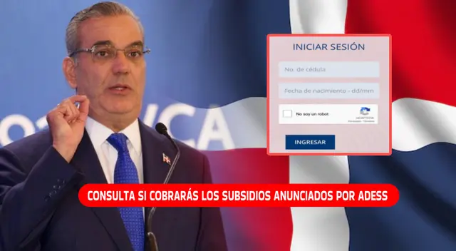 Consulta en ADESS en línea si te corresponde cobrar el Bono Aliméntate y Bono Luz.