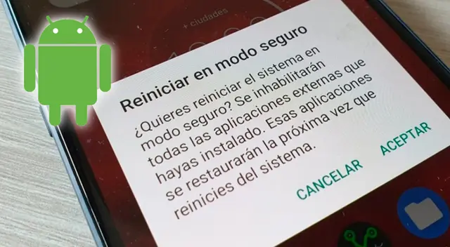Aprende cómo desactivar el modo seguro en un celular con sistema operativo Android.