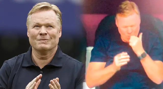 Koeman fue captado 'infraganti' realizando un sucio acto.