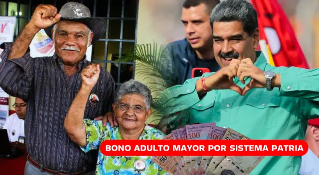 Conoce cuándo llega el Bono Adulto Mayor de Venezuela vía Sistema Patria. Conoce cuándo llega el Bono Adulto Mayor de Venezuela vía Sistema Patria.