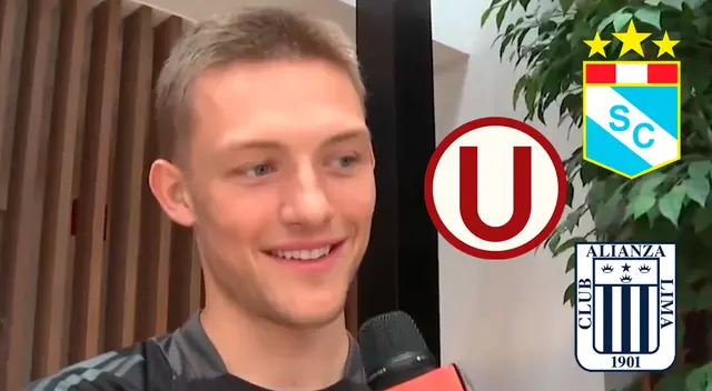 Oliver Sonne y su respuesta cuando le preguntaron de qué club peruano es hincha