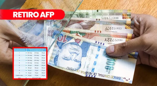 Retiro AFP: conoce el cronograma para la tercera oportunidad de solicitud