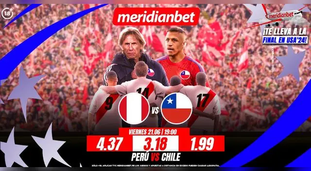Foto: Meridianbet se encuentra en el mercado peruano desde hace 8 años y 20 a nivel internacional.