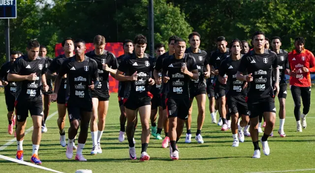 Selección peruana alistándose para su debut en la Copa América 2024