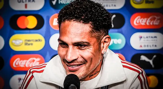 Paolo Guerrero y su reacción tras saber que será suplente con la selección peruana.