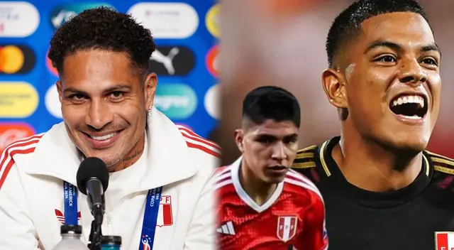 Paolo Guerrero habló sobre los jóvenes jugadores de la selección peruana.