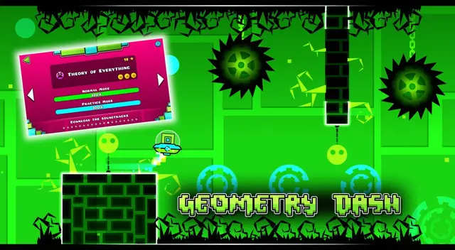 Supera hoy el NIVEL INSANE 'Theory of Everything' de Geometry Dash.