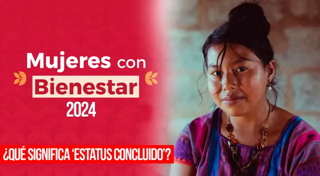 Esto es lo que significa el 'Estatus concluido'.