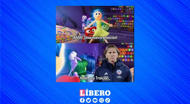 "La traición profe Gareca", hinchas aprovecharon la coyuntura de Intensamente para poner al centro al argentino.