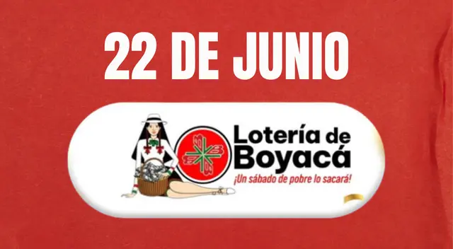 Lotería de Bocayá, 22 de junio: revisa los resultados del juego