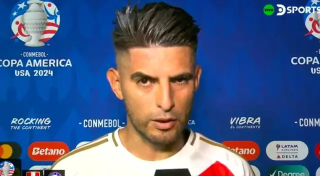 Carlos Zambrano se molestó en vivo con los hinchas: "Me llegan a la punta".