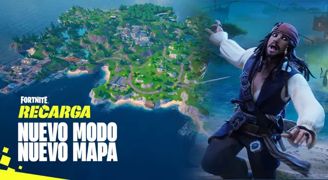 Fortnite llega con nuevo modo de juego y actualización de Piratas del Caribe. Fortnite llega con nuevo modo de juego y actualización de Piratas del Caribe.