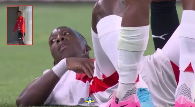 Luis Advíncula sufrió una lesión en el partido ante Chile