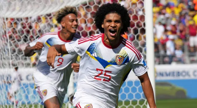 Venezuela derrotó 2-1 a Ecuador por la Copa América 2024