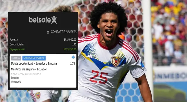 Ecuador inició ganando el partido contra Venezuela, pero en el segundo tiempo la "vinotinto" daría vuelta al cotejo consiguiendo la victoria. Ecuador inició ganando el partido contra Venezuela, pero en el segundo tiempo la "vinotinto" daría vuelta al cotejo consiguiendo la victoria.