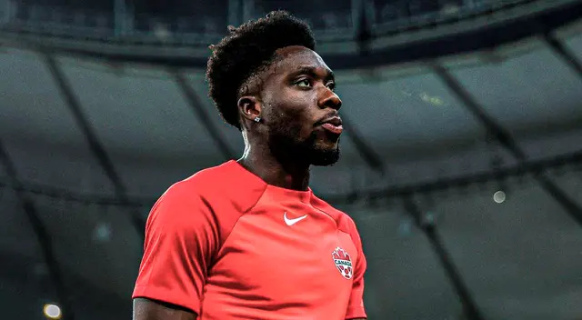 Alphonso Davies: la mala noticia para el capitán de Canadá