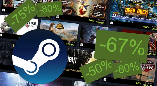 Steam anuncia la rebaja de verano con una gran lista de juegos en junio y julio.