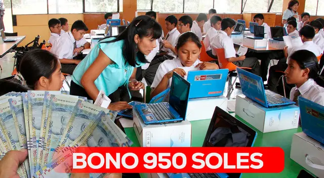El Minedu aprobó la entrega del Bono de 950 para profesores y auxiliares de Lima.