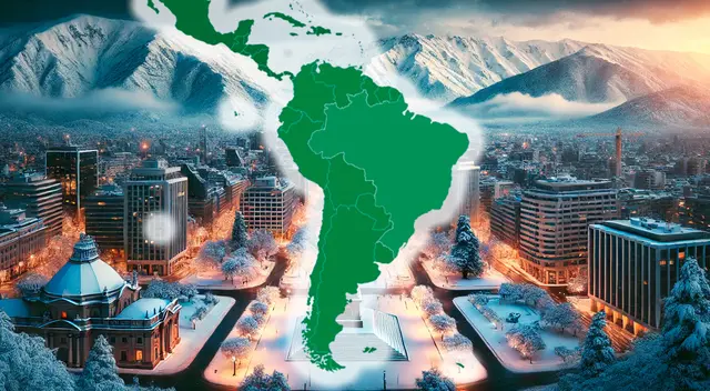 El país sudamericano considerado el lugar más frío del planeta.