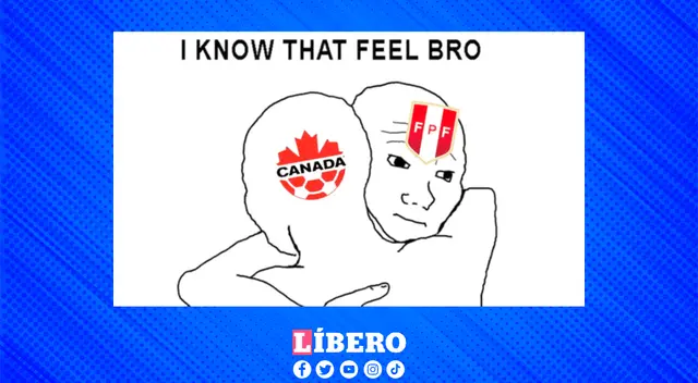 Divertidos memes se comparten en redes a propósito del Perú vs. Canadá Divertidos memes se comparten en redes a propósito del Perú vs. Canadá