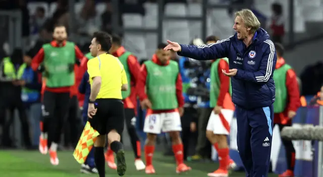 Ricardo Gareca, técnico de la selección chilena