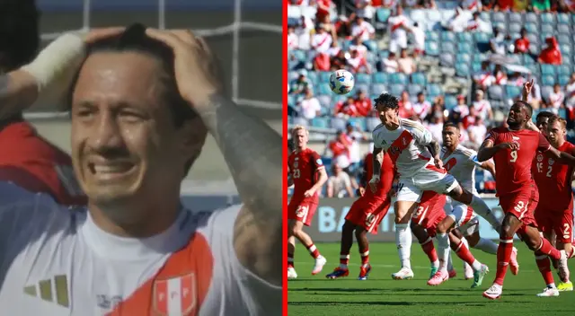 Lapadula marcó el primero de Perú ante Canadá, pero el tanto fue invalidado. Lapadula marcó el primero de Perú ante Canadá, pero el tanto fue invalidado.