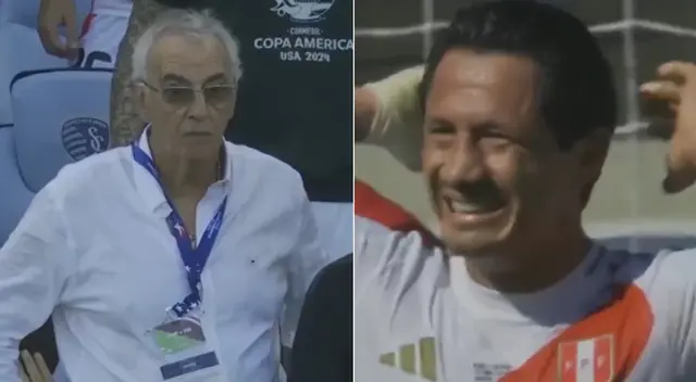 Jorge Fossati tuvo curiosa reacción tras gol anulado de Gianluca Lapadula Jorge Fossati tuvo curiosa reacción tras gol anulado de Gianluca Lapadula
