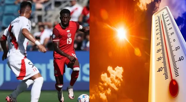 Durante los minutos finales del primer tiempo del Perú vs Canadá, el juez de línea se desmayó productos de las sofocantes temperaturas que experimenta kansas City.