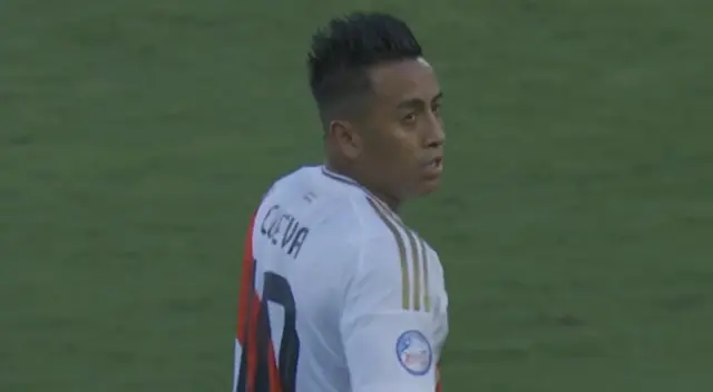 Christian Cueva debutó en la Copa América 2024.