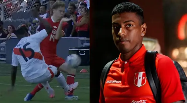 Miguel Araujo reaccionó tras su expulsión en el Perú vs. Canadá por Copa América. Miguel Araujo reaccionó tras su expulsión en el Perú vs. Canadá por Copa América.